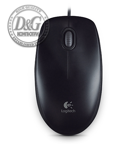 Logitech B100 Optical Mouse for Business Black