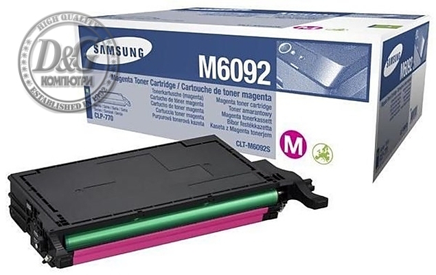 Samsung CLT-M6092S Magenta Toner Crtg