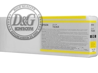 Epson T636 Ink Cartridge Yellow 700 ml