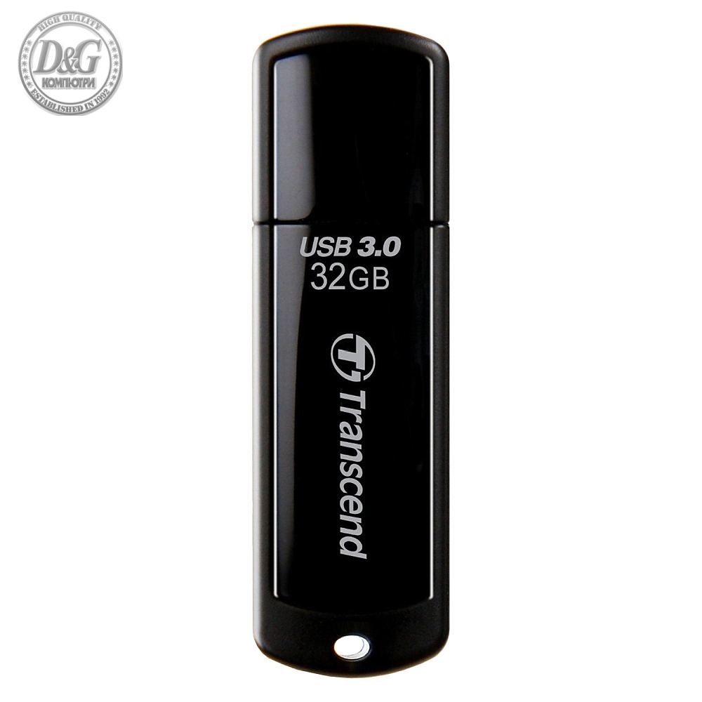 Transcend 32GB, USB3.1, Pen Drive, Classic, Black