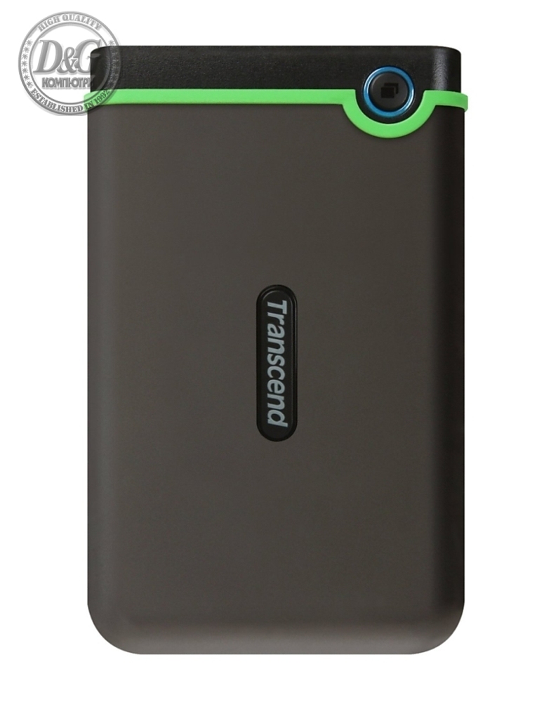 Transcend 1TB, 2.5" Portable HDD, StoreJet M3, Iron Gray, Slim