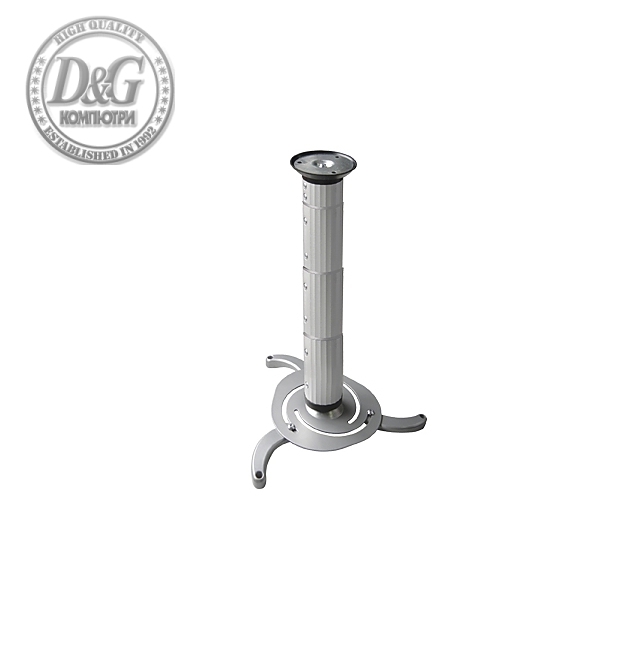 Sunne Universal Ceiling Projector Bracket, max.10 kg, 8-98 cm ext.