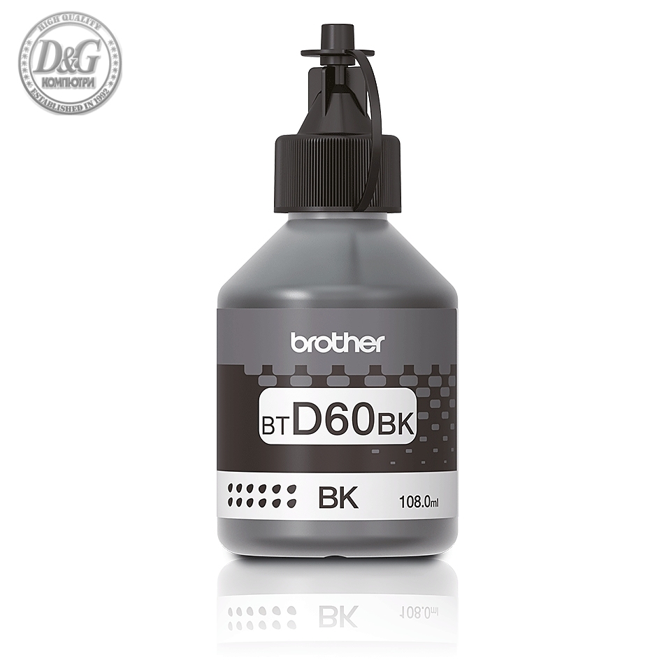 Brother BT-D60 Black Ink Bottle