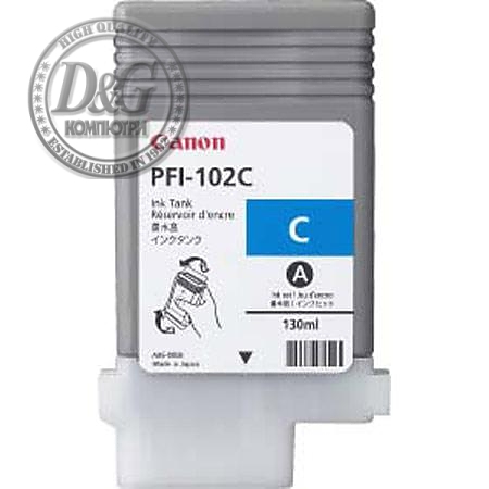 Canon PFI-102, Cyan