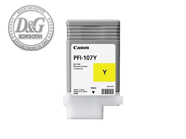 Canon PFI-107, Yellow