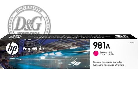 HP 981A Magenta Original PageWide Cartridge