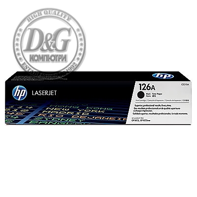 HP 126A Black LaserJet Toner Cartridge