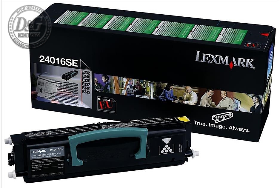 Lexmark 24016SE E230, 232, 234, 240, 330, 332, 340, 342 Return Programme 2.5K Toner Cartridge