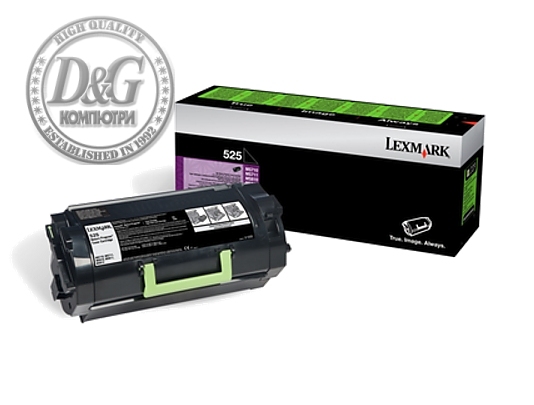 Lexmark 52D2000 MS/MX710, 711, 810, 811, 812 Return Programme 6K Toner Cartridge