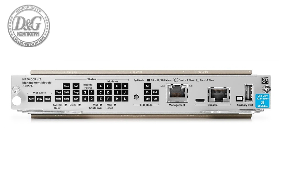 HP 5400R zl2 Management Module