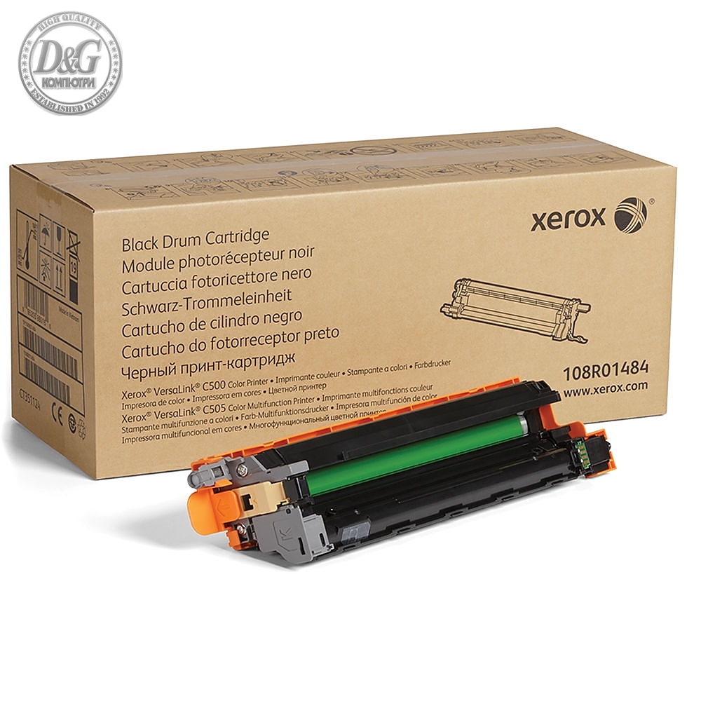 Xerox Black Drum Cartridge (40K pages) for VL C500/C505