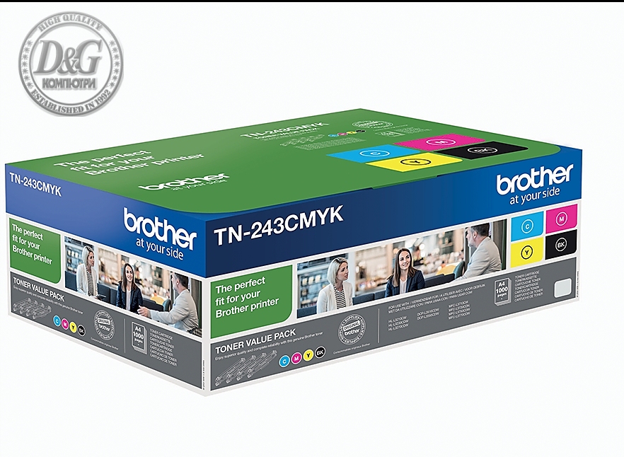 Brother TN-243CMYK Toner Cartridges