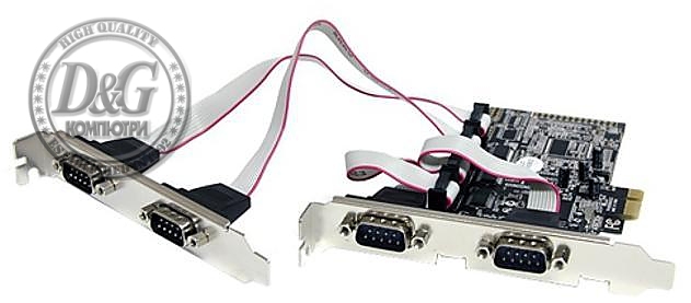 Контролер ESTILLO PCI-Express към 4S Serial port