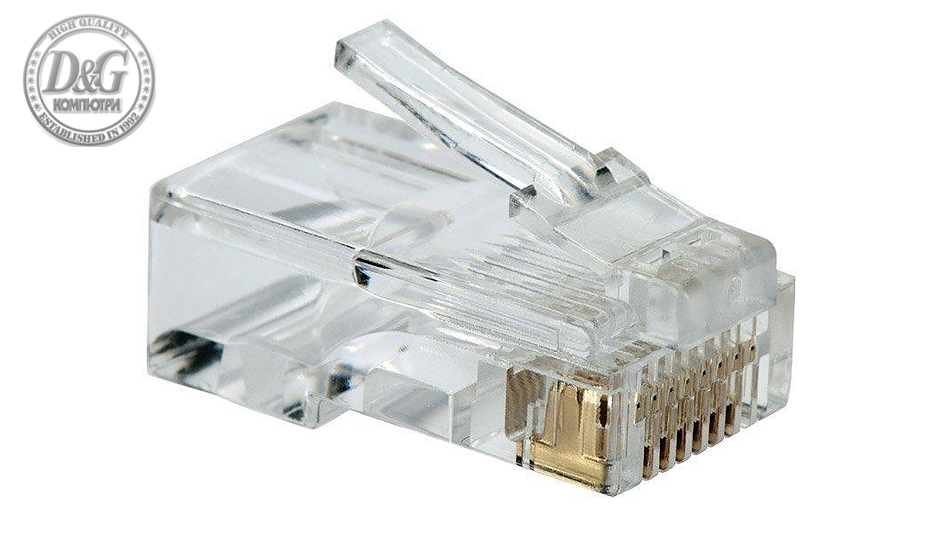 Накрайник ESTILLO RJ45 UTP/FTP Bulk