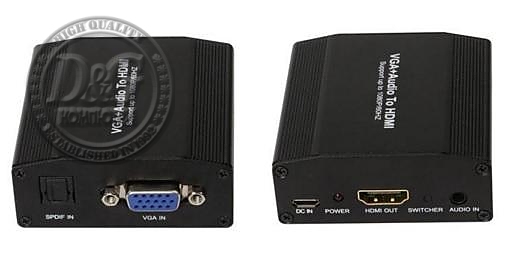 Конвертор ESTILLO HDMI към VGA+SPDIF и R/L Аудио