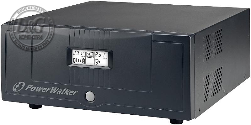 Инвертор POWERWALKER 1200 PSW, 1200VA