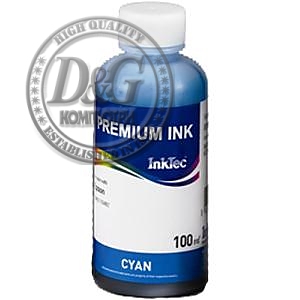 Бутилка с мастило INKTEC за Canon CLI-8C/PG-41/51 , Cyan, 100 ml