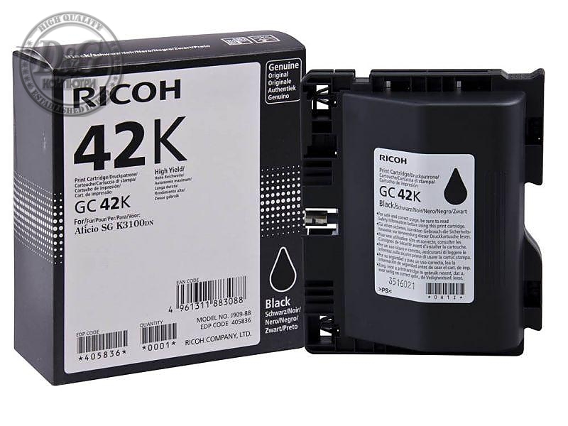 М°с‚и»о гµ» RICOH GC42K, 10000 копия , §µрµн