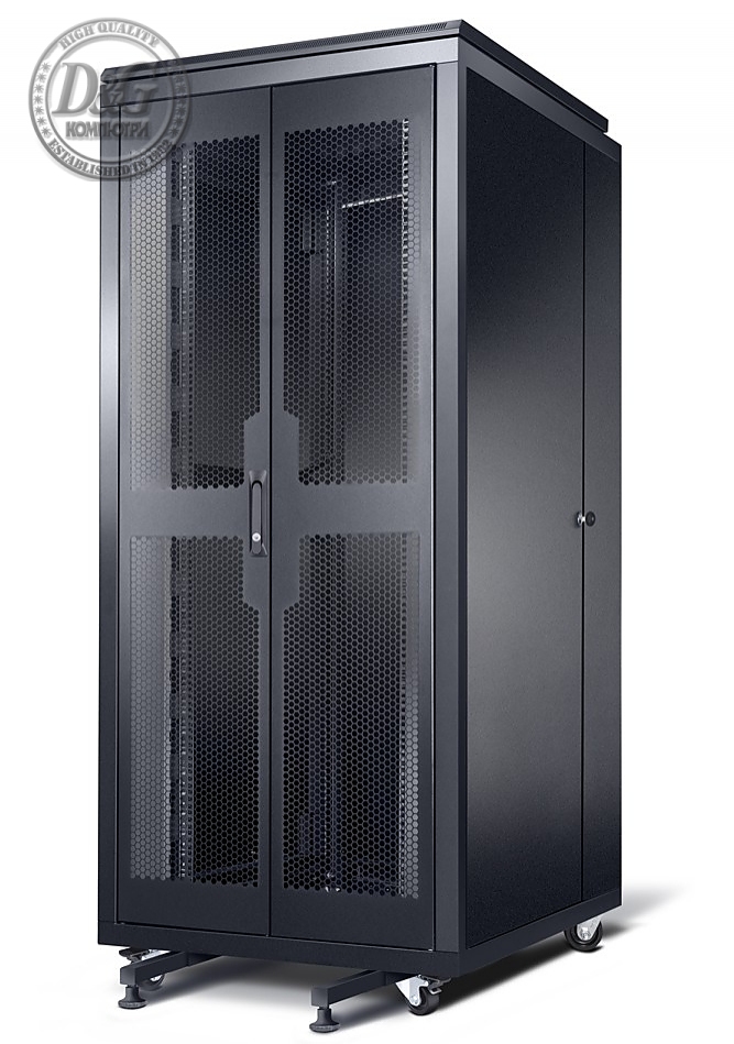 Formrack 19" Server rack 42U 800/1000mm, perforated front and back door, openable locking sides, height: 2098 mm, loading capacity: 1000kg (does not include castor/feet group)