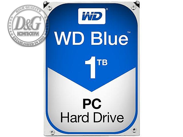 Х°рд диск WD Blue, 1TB, 7200rpm, 64MB, SATA 3