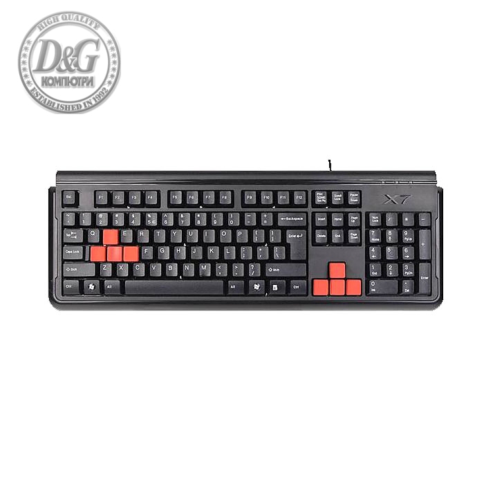 A4 Tech X7 G300 Can-Be-Washed Gaming Keyboard