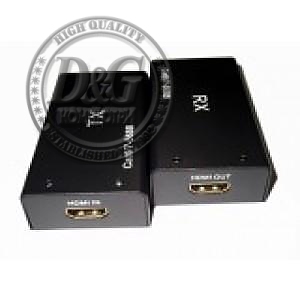 HDMI Extender (усилвател) ESTILLO HDEX002M1, усилва HDMI сигнал до 60 м по UTP кабел