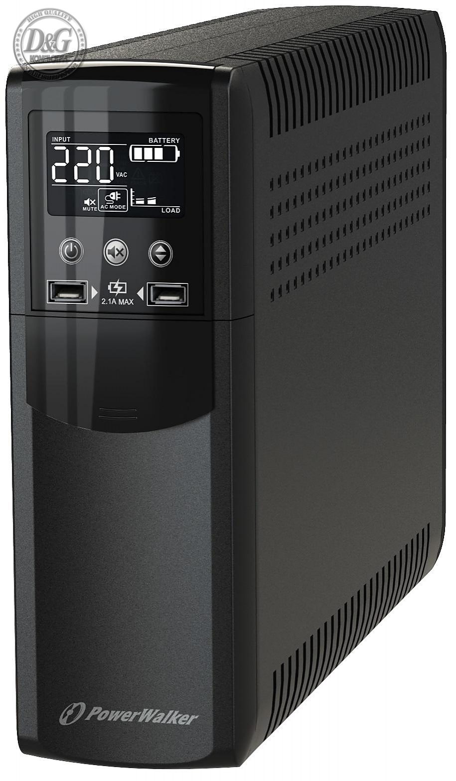 UPS POWERWALKER VI 800 CSW, 800VA, Line Interactive