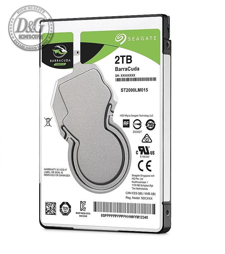 Х°рд диск ·° »°п‚оп SEAGATE, 2 TB, 128MB, SATA, ST2000LM015