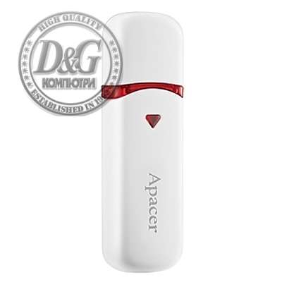 Apacer 64GB AH333 White - USB 2.0 Flash Drive