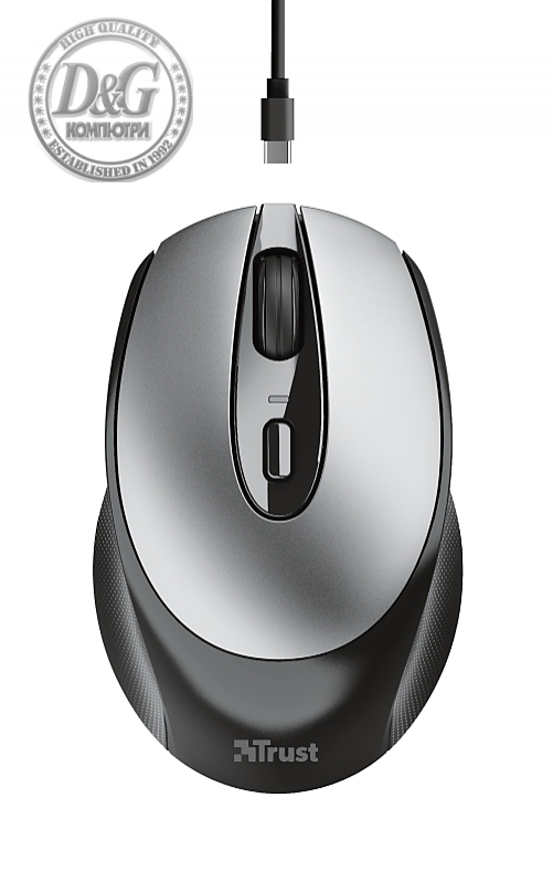 TRUST Zaya Wireless Rechargeable Mouse Black