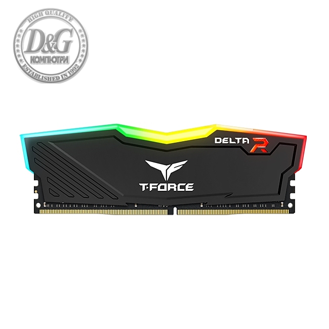 8G DDR4 3200 TEAM DELTA R BLCK
