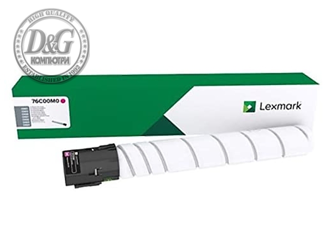 Lexmark 76C00M0 CS/CX921, 923, CX922, 924 Magenta 11.5K Toner Cartridge