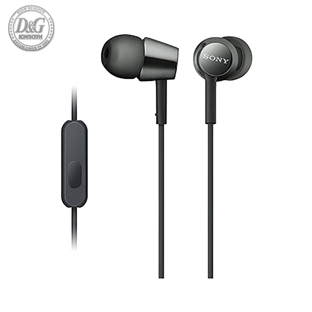 Sony Headset MDR-EX155AP, black