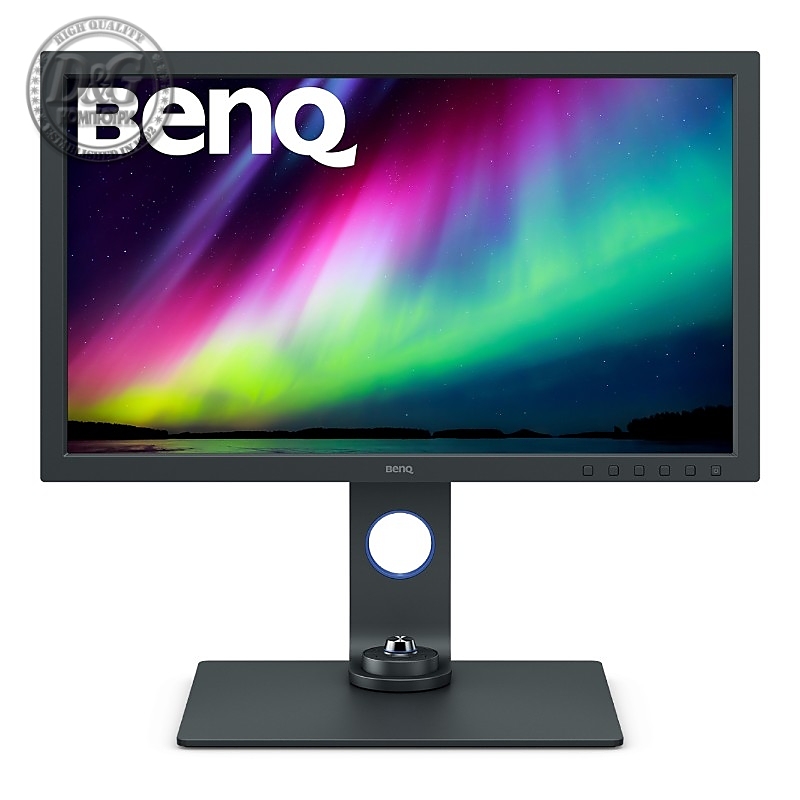BenQ SW271C, 27" IPS, 5ms, 3840x2160 4K, Photographer Monitor, 99.9% AdobeRGB, 90% P3, HDR10/HLG & 24/25/30p, AQCOLOR, Paper Color Sync, Puck G2, 1000:1, 16 bit 3D-LUT, 300 cd/m2, HDMI x2, DP, USB Type-C PD60W, USB 3.1 Hub, Card Reader, Height Adj. 150mm