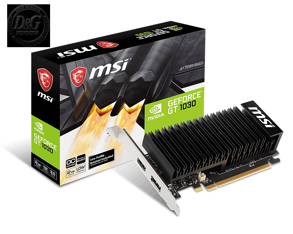 MSI GT1030 2GHD4 LP OC