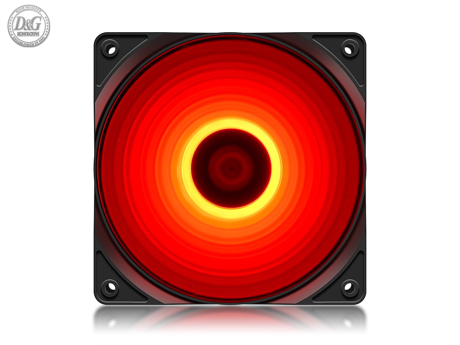 DeepCool вентилатор Fan 120mm Red - RF120-RD