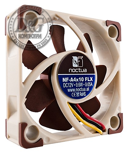 Noctua Вентилатор Fan 40x40x10 5V 4500rpm NF-A4x10-5V