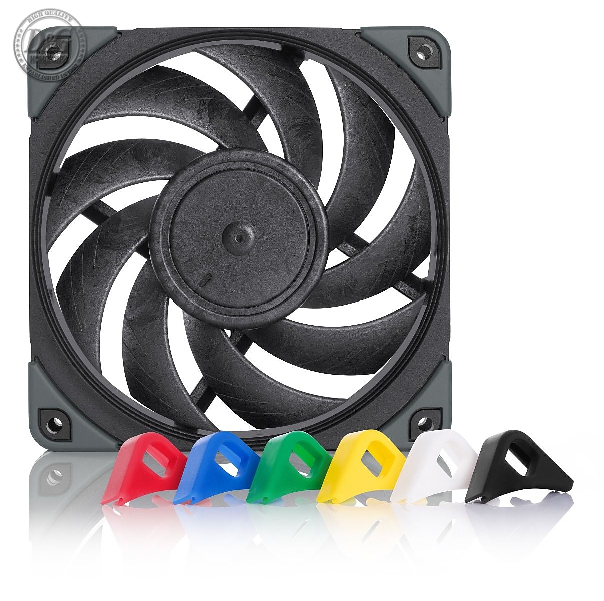 Noctua Вентилатор Fan 120mm NF-A12x25-PWM chromax.black.swap