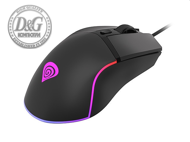Genesis Gaming Mouse Krypton 220 RGB 6400 DPI With Software Black