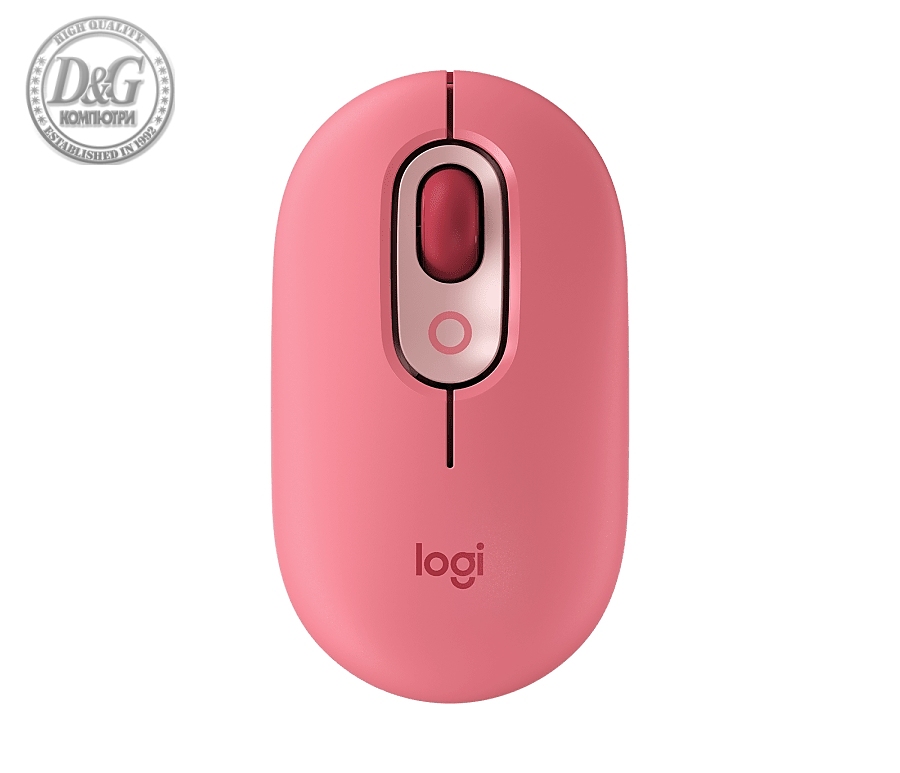 Logitech POP Mouse with emoji - HEARTBREAKER_ROSE - EMEA