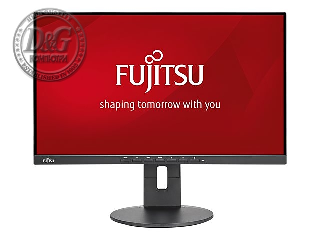 FUJITSU DISPLAY B24-9 TS EU BL 60.5cm 23.8inch wide Display Ultra Narrow Border LED matt black DP HDMI VGA