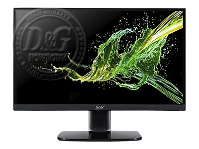 ACER Monitor KA272bi 27inch W ZeroFrame FreeSync 1ms 250nits IPS LED 1xVGA 1xHDMI EURO UK EMEA MPRII Black Acer EcoDisplay