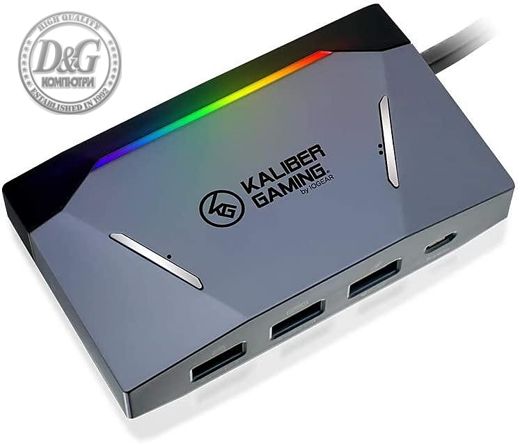 Адаптер ATEN IOGEAR KeyMander 2 3Play, За клавиатура и мишка към PC &amp; Game Consoles