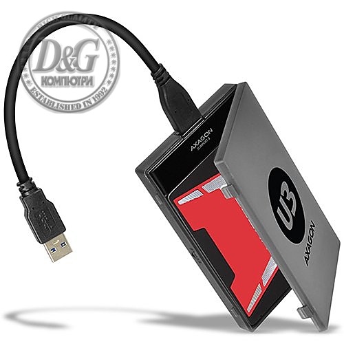 AXAGON ADSA-1S6 USB3.0 - SATA 6G UASP HDD External Adapter Incl. Case