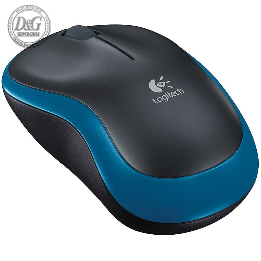 LOGITECH Wireless Mouse M185 - EER2 - BLUE