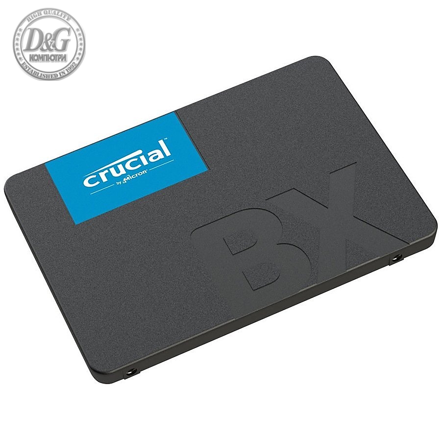 CRUCIAL BX500 1TB SSD, 2.5” 7mm, SATA 6 Gb/s, Read/Write: 540 / 500 MB/s