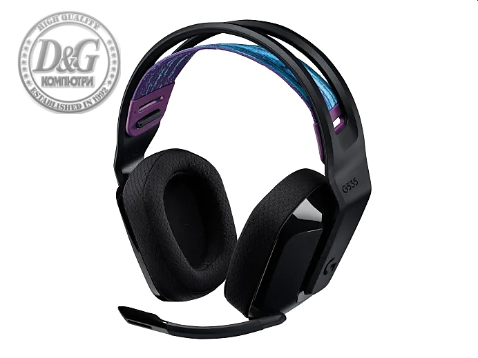 Logitech G535 LIGHTSPEED Wireless Gaming Headset - BLACK - EMEA