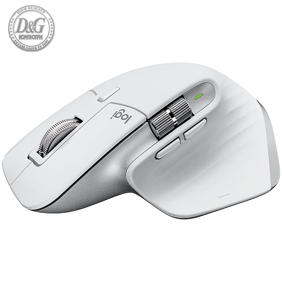 LOGITECH MX Master 3S Performance Wireless Mouse  - PALE GREY - BT - EMEA