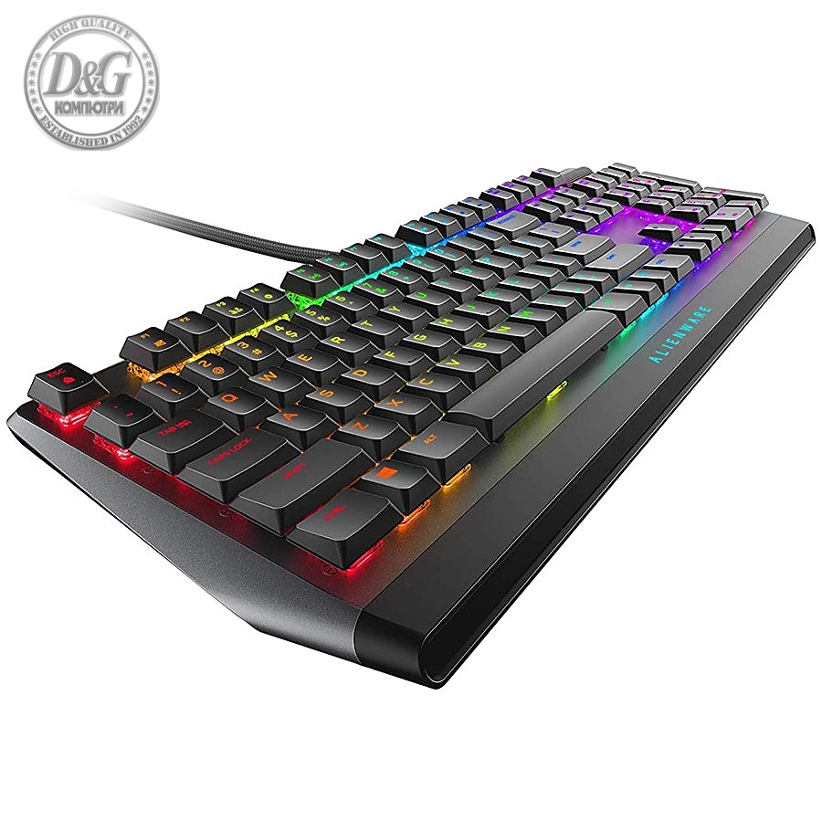 Alienware 510K Low-profile RGB Mechanical Gaming Keyboard - AW510K (Dark Side ofthe Moon)