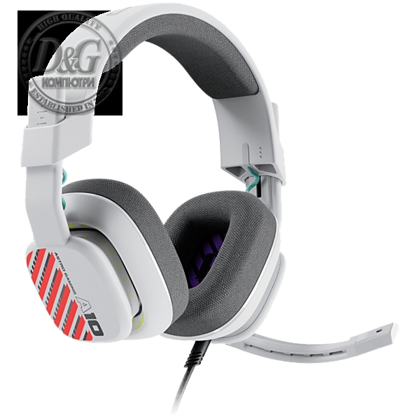 LOGITECH A10 - WHITE - 3.5 MM - EMEA - A10 STAR KILLER BASE